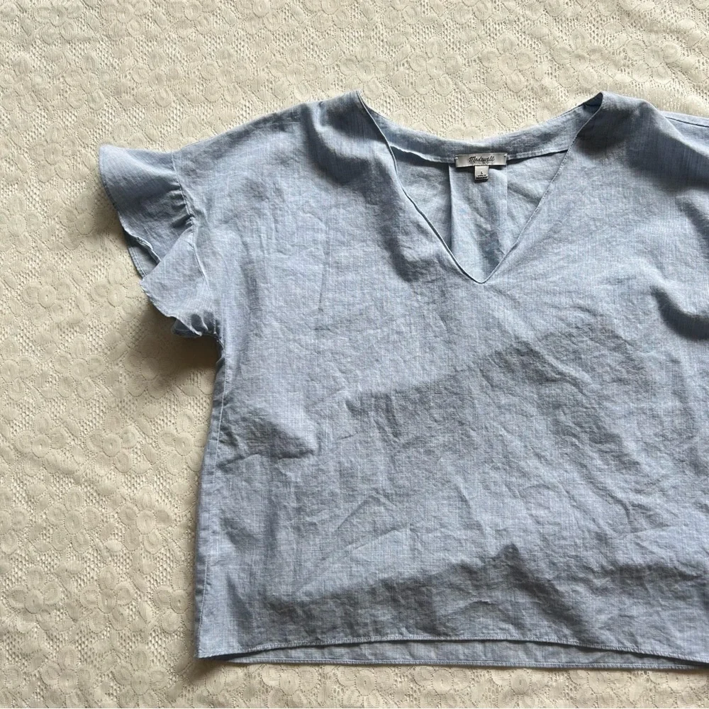 Sundrift Ruffle Top size large - Picture 4 of 15